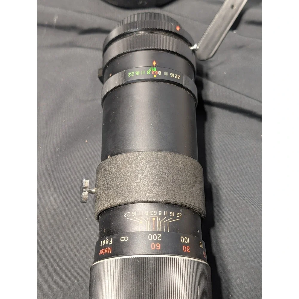 Vintage Vivitar 400mm 1:6.3 Auto Telephoto Lens - Manual Focus w/ Case